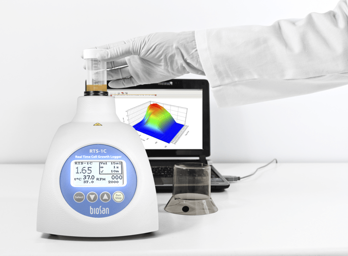 Biosan Densitometre Karıştıcı - Gerçek zamanlı Hücre Büyüme Kaydeci RTS-1c